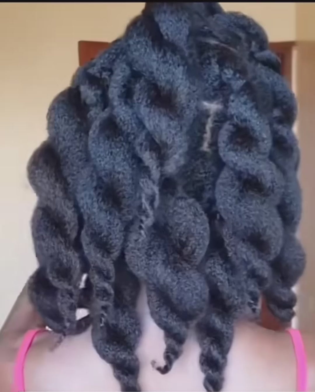 Video of different women with hair growth journey