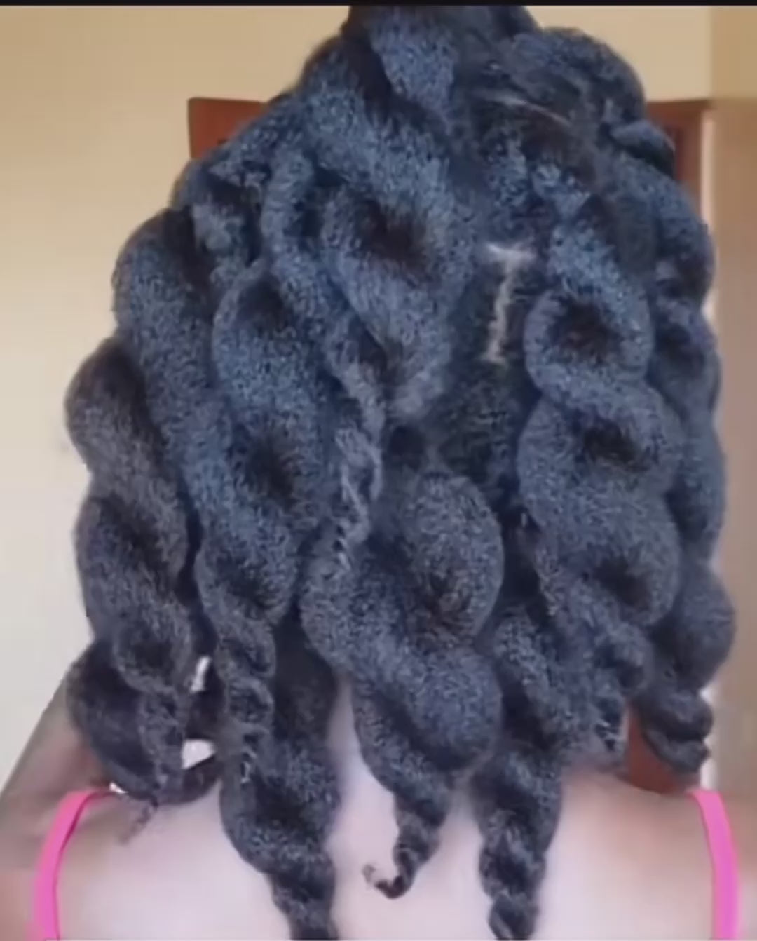 Video of different women with hair growth journey